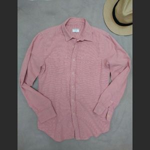 Club Monaco Men's Slim Fit Button Up Shirt